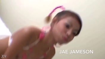 Hot Asian College Girl Jae Rides Husband Up Close!