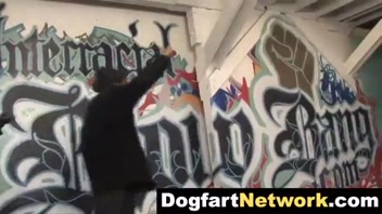 Pregnant Babe Ravished by Multiple Black Studs