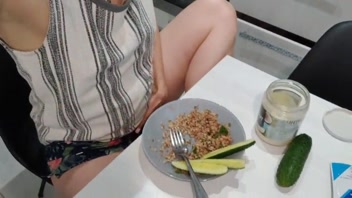 Horny Pregnant Wife's Solo Play with Tight Pussy!