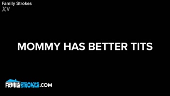 StepMom's Big Tits Dominate Stepson in Hot Discipline Lesson