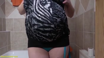 Pregnant Mom's Shower Surprise at 9 Months!