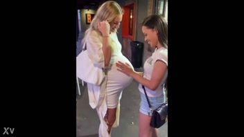 Pregnant Lauren & BFF Arie: Belly Rubs & Twin Kicks! Exclusive Clips!