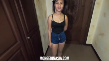 Hot Filipina Teen Seduces Boss for Job!
