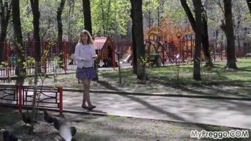 Stunning Pregnant Anetta Bares All & Pleasures Herself!