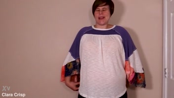 14-Week Pregnancy Update: Sexy MILF's BBW Belly Reveal!