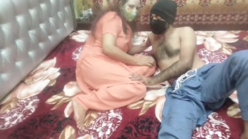 Indian Desi Aunty's Wild Passion Unleashed in Clear Hindi Audio!