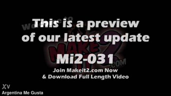 Busty Blonde & Pregnant Babe's Steamy Shower Show!